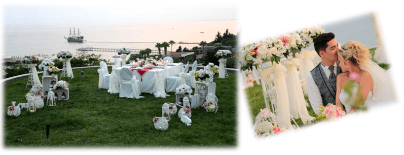 Hochzeitsplaner in der Türkei für Iranisch, Indisch, Mittlerer Osten, Europäer