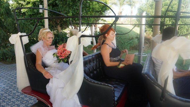 Hochzeitsauto in der Türkei