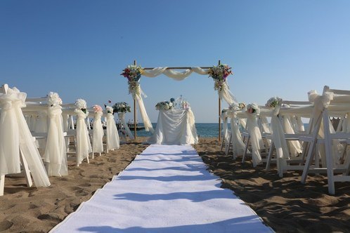 Strandhochzeitsveranstalter in der Türkei