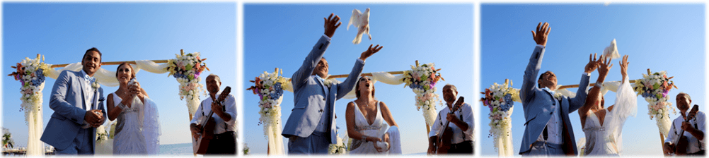 Strandhochzeit in Antalya, Türkei
