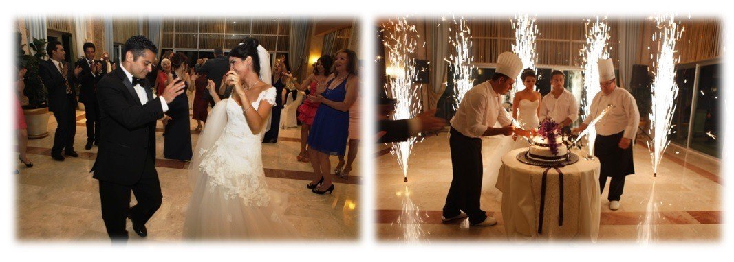 formale Hochzeit in der Turkei