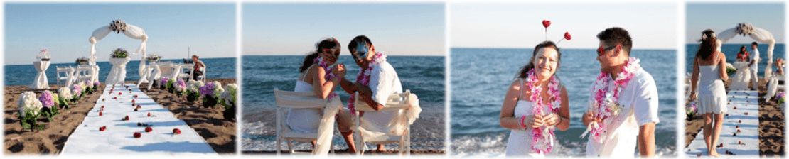 Offizielle Hochzeit in der Türkei