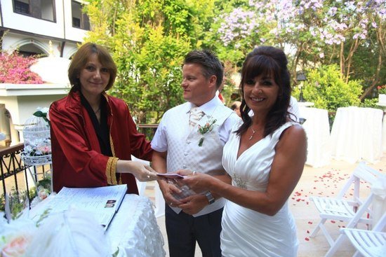 offizielle Hochzeit in Antalya Türkei