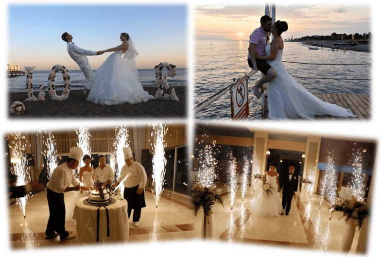 Deutsche Hochzeit in Antalya Türkei