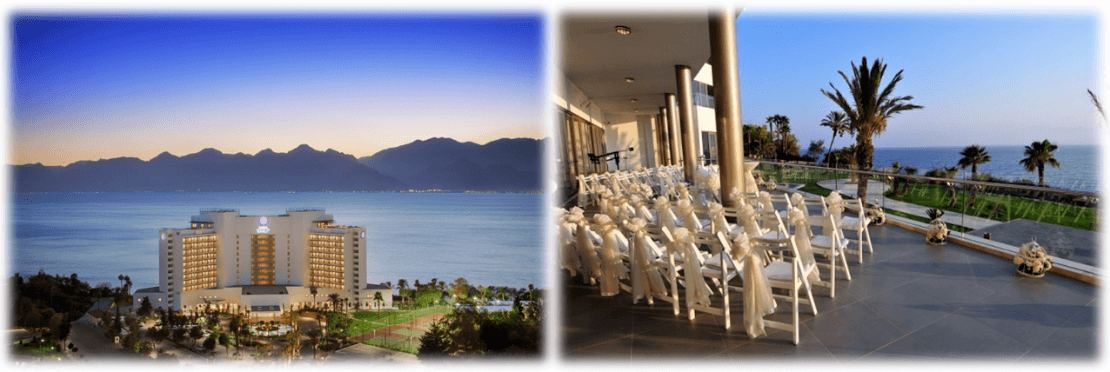 Akra Hotel Hochzeit in Antalya
