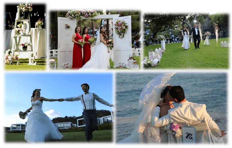 Hochzeit im Rixos Beldibi Hotel