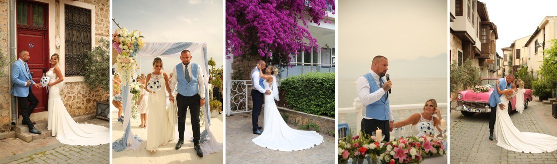 Britische Luxus-Hochzeit am Meer in Antalya