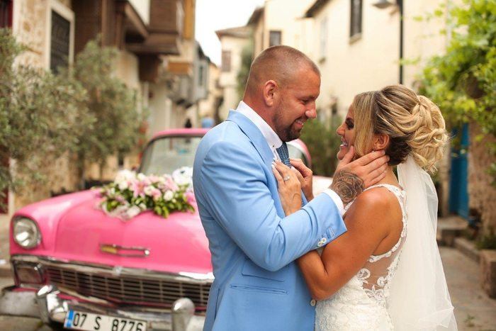 Romantische Hochzeit in Antalya