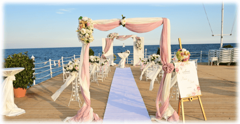 Hochzeitsplaner in der Türkei