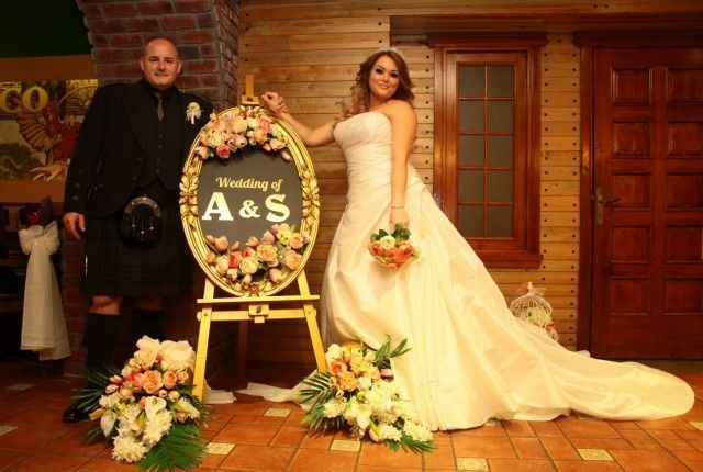 Russisch Schottische Hochzeit In Der Türkei