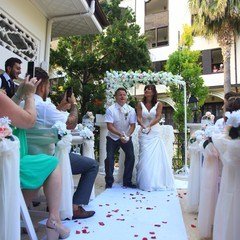 formale Hochzeit in der Turkei