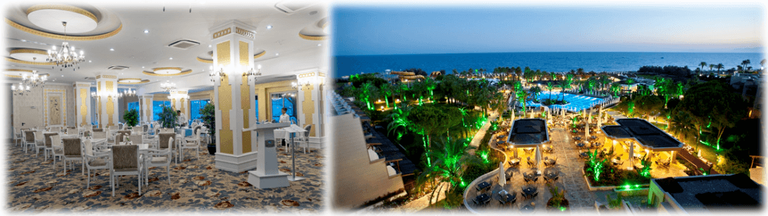 عروسی در هتل در آنتالیا ترکیه