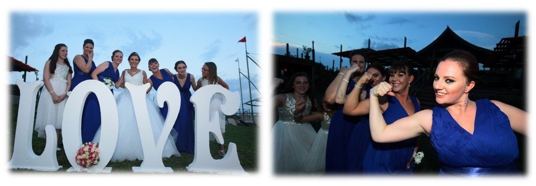 ساقدوش های عروس در آنتالیا