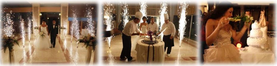 عروسی در هتل در ترکیه