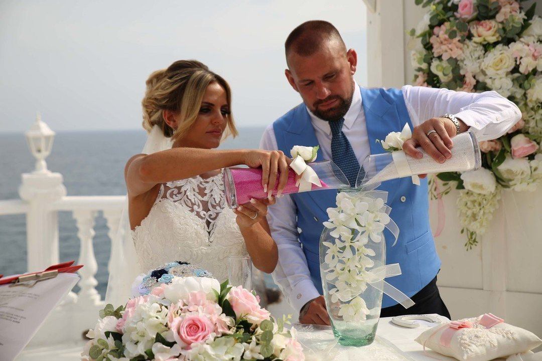 عروسی لوکس در آنتالیا ترکیه