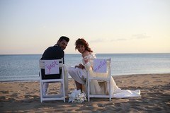 عروسی در سواحل مدیترانه آنتالیا