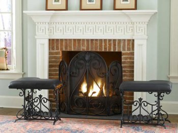 Farklı Model ve Görünümde Şömine Kapakları