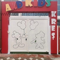 kod 116 lazer kesim kapı korkuluk aksesuar