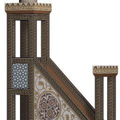 340.6.75 özel çini minber