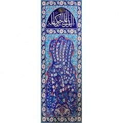 80x180 pano6 el yapımı çini pano