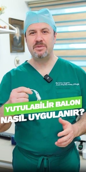 ALLURION YUTULABİLİR MİDE BALONU NASIL UYGULANIR?