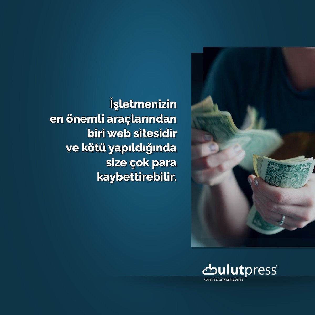 web siteniz size para kaybettirmesin