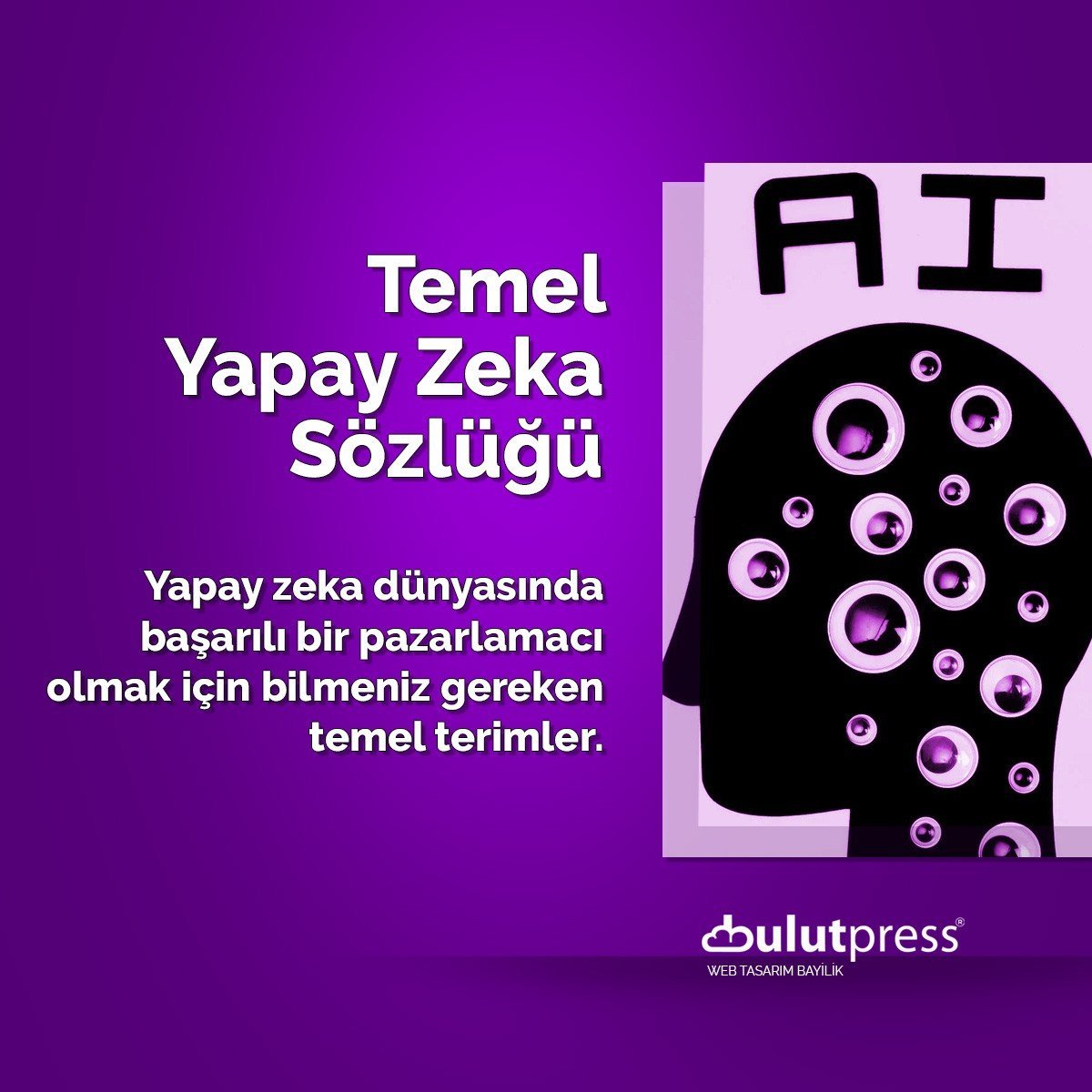 temel yapay zeka sözlüğü