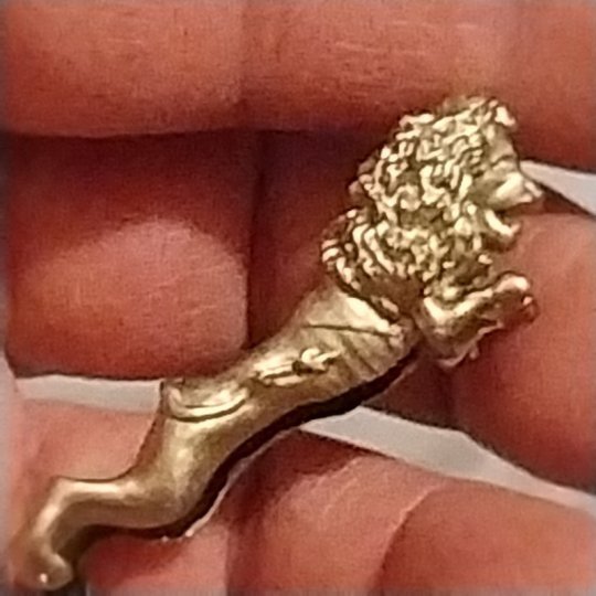 Kalyon Aslan Pruga Baş Heykel Fi̇gur