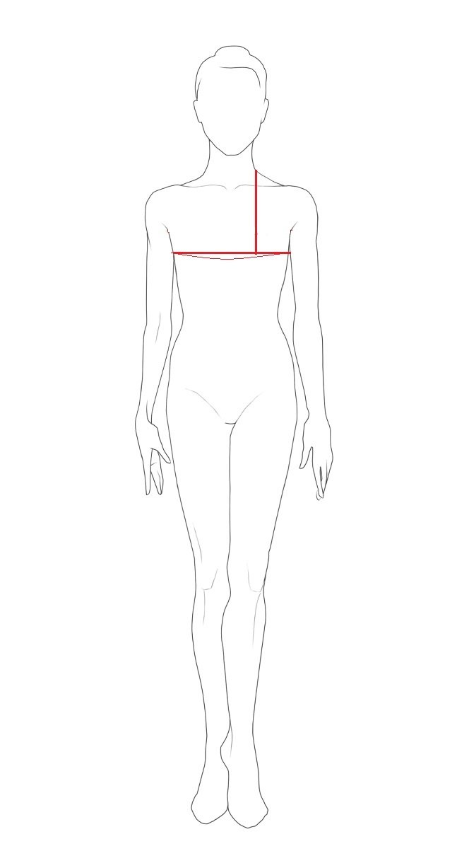 omuz-göğüs ucu yüksekliği