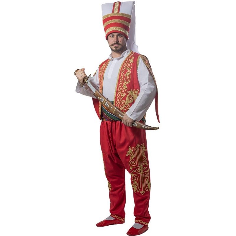 Yeniçeri Kostümü Yetişkin Erkek 3
