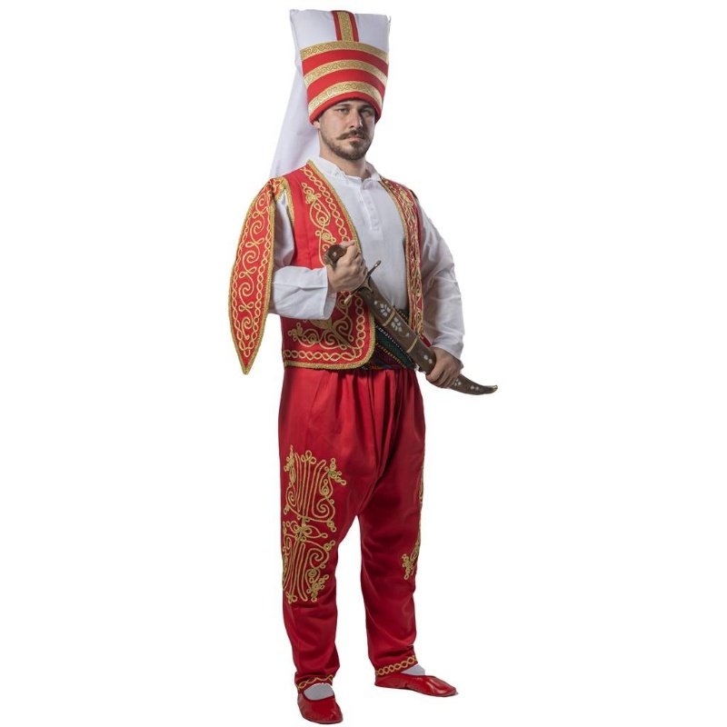 Yeniçeri Kostümü Yetişkin Erkek 1
