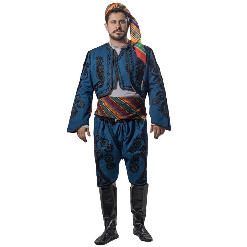 BaşZeybek Kostümü Yetişkin Erkek 4