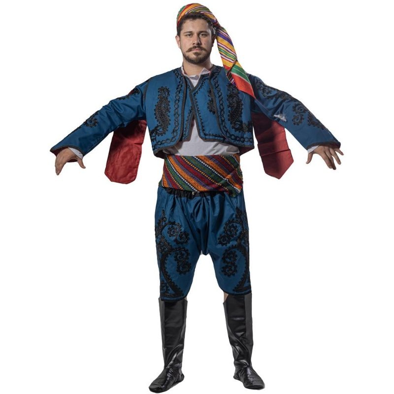 BaşZeybek Kostümü Yetişkin Erkek 3