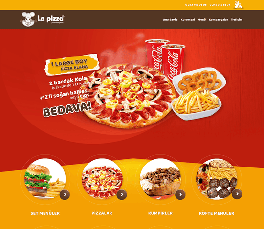 lapizza web sitesi manavgat