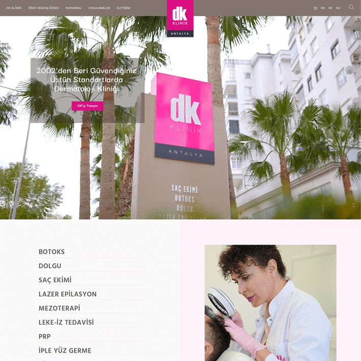 Dk-Estetik-Klinik-Antalya-Web-Tasarım