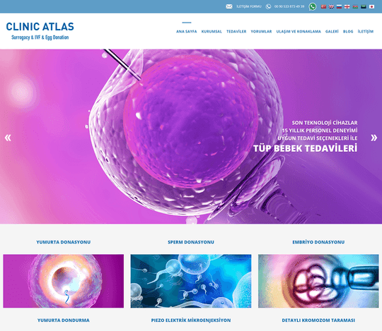 atlas tüp bebek kliniği web sitesi gürcistan