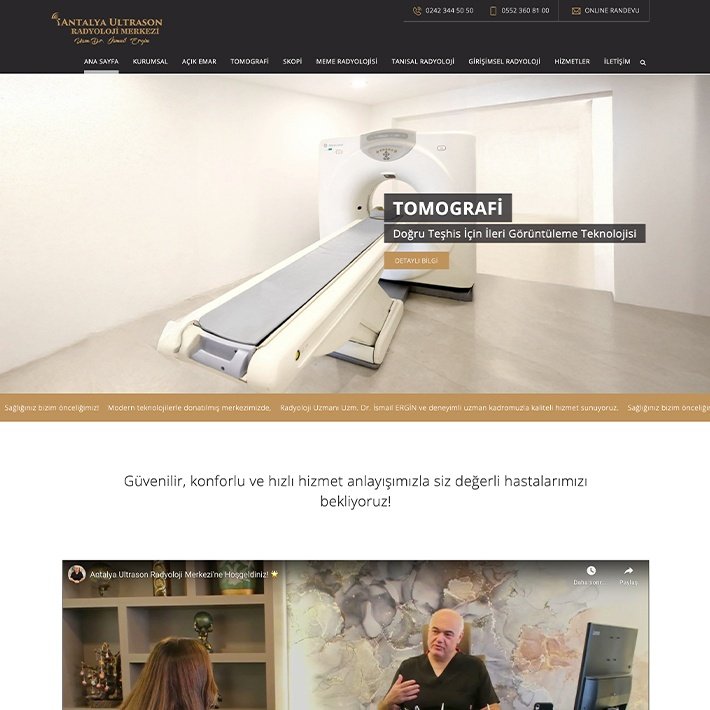 Antalya-Ultrason-Web-Tasarım-Referansı