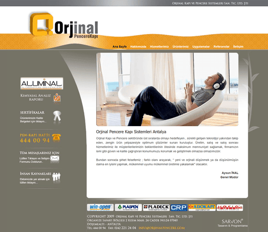 orjinal pencere antalya