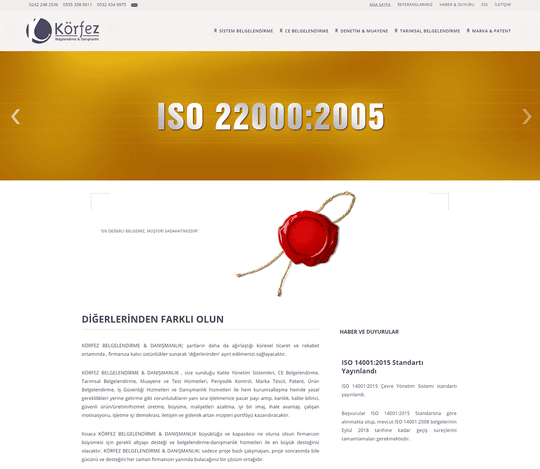 körfez danışmanlık web sitesi