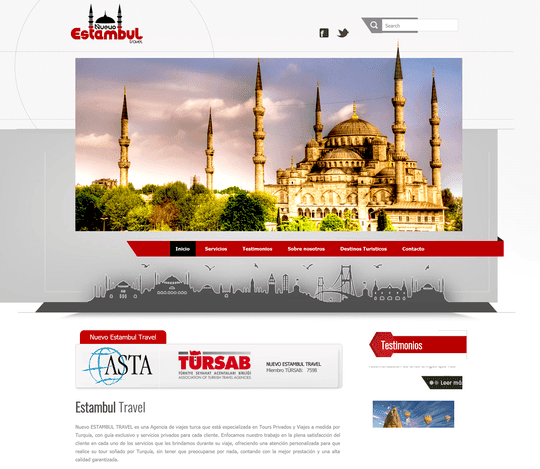 estanbul travel nevşehir websitesi tasarım şirketi