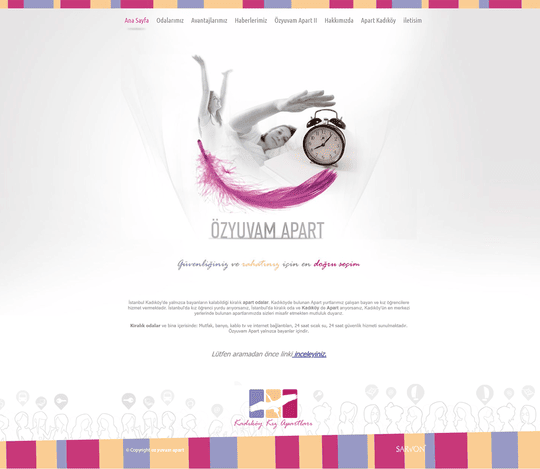 özyuvam apart hotel web tasarımı istanbul