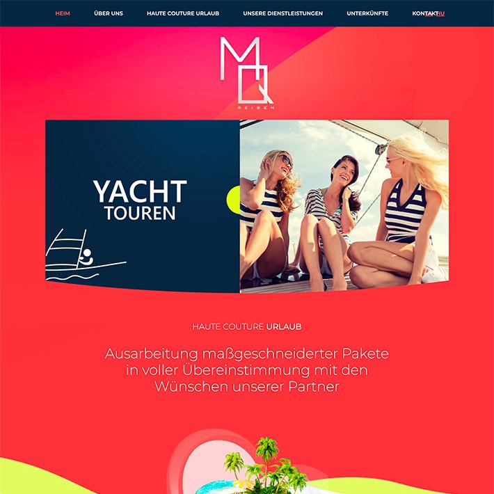 mq reisen web tasarım