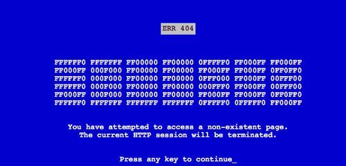 404 hata sayfa tasarım