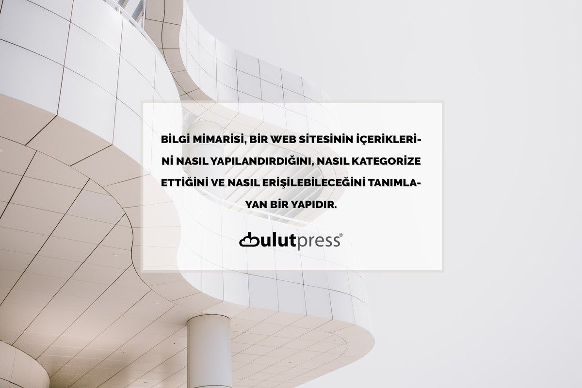 bilgi mimarisi nedir