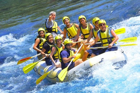 rafting süresi