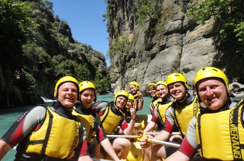 rafting