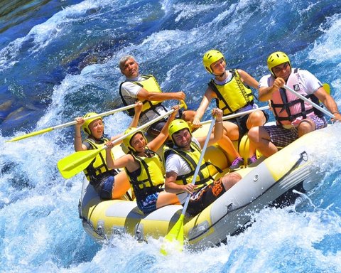 Die beste Zeit für Rafting