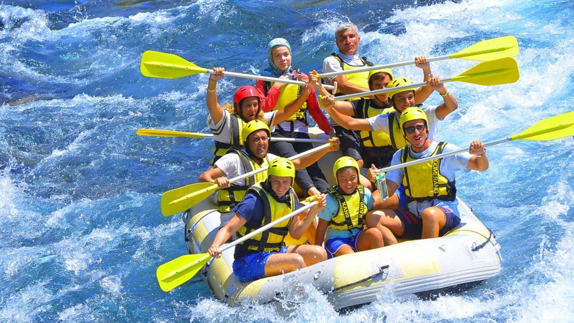 Antalya Rafti̇ng Touren 2