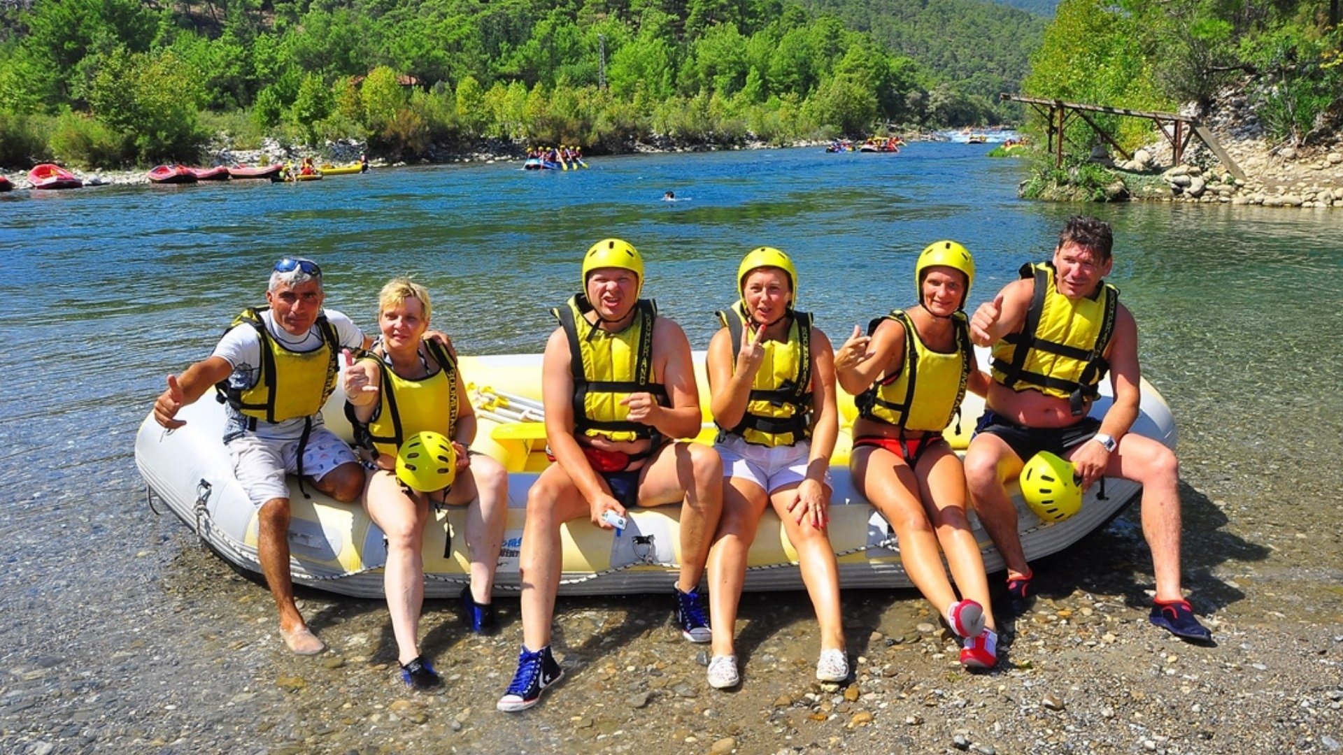 Belek Rafti̇ng Touren 1
