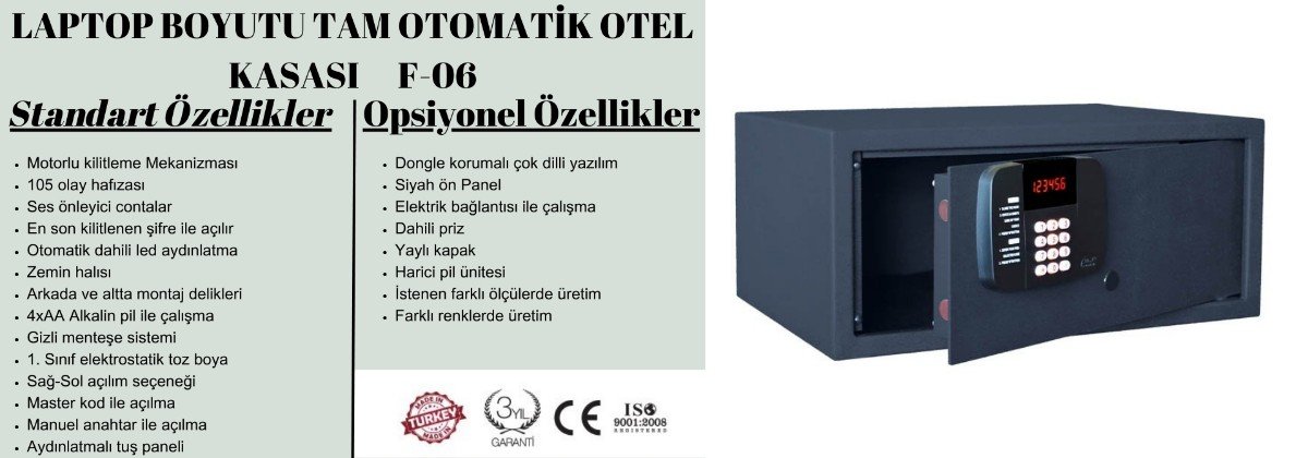 Laptop-Boyutu-Safebox-Otel-Tipi-Kasa-F06